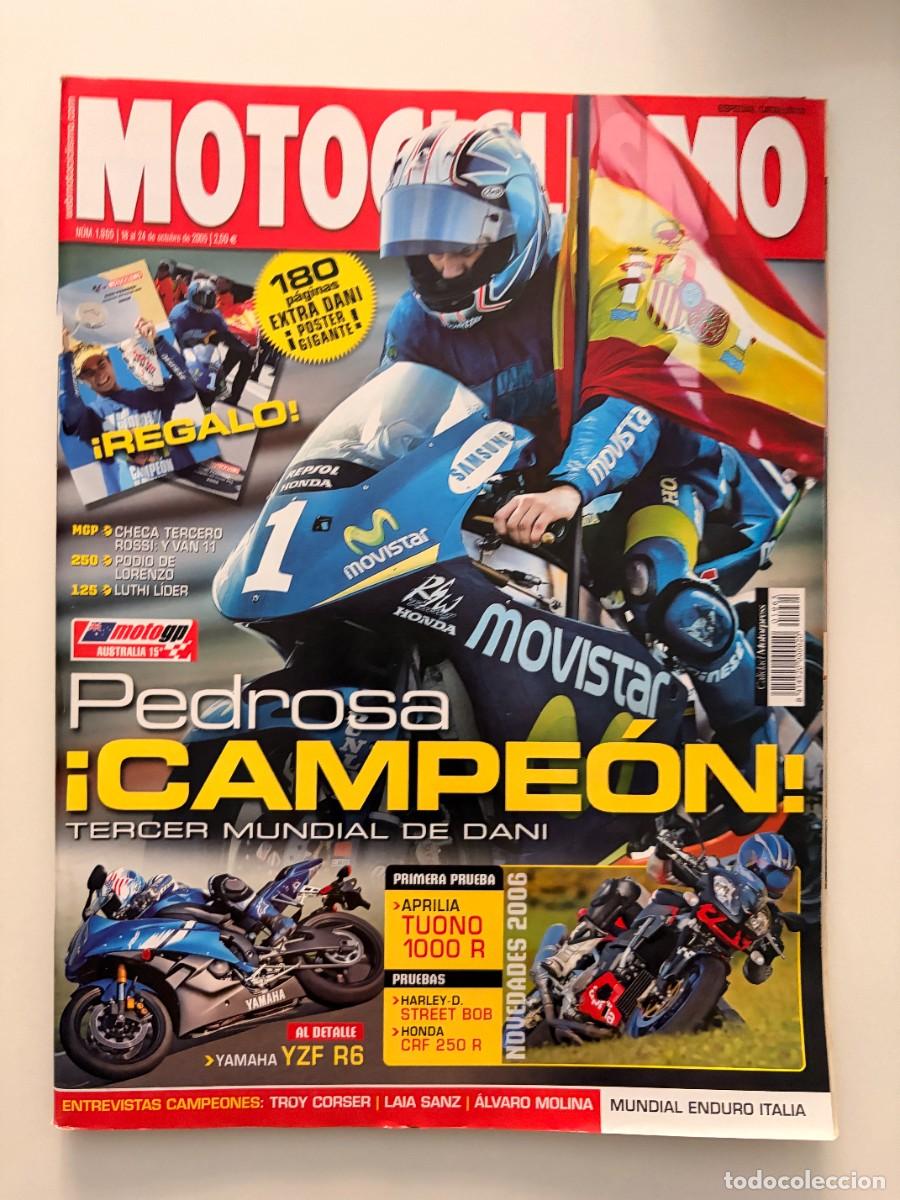 Autos und Motorr&auml;der: MOTOCICLISMO. N&ordm; 1965. OCTUBRE 2005. APRILIA TUONO 1000 R. HARLEY-DAVISON STREET BOB. LEER