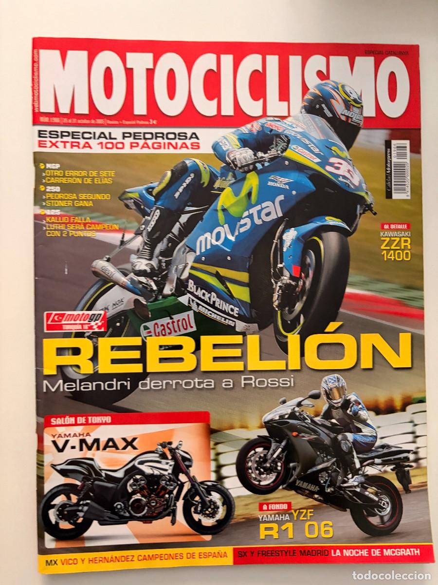 Coches y motocicletas: MOTOCICLISMO. N&ordm; 1966. OCTUBRE 2005. YAMAHA YZF R1 06. KAWASAKI ZZR 1400. SALON DE TOKIO. LEER