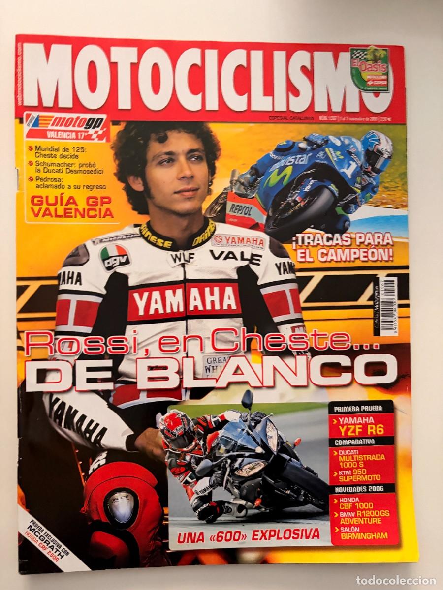 Coches y motocicletas: MOTOCICLISMO. N&ordm; 1967. NOVIEMBRE 2005. YAMAHA YZF R6. DUCATI MULTISTRADA 1000 S. KTM 950 SUPER. LEER