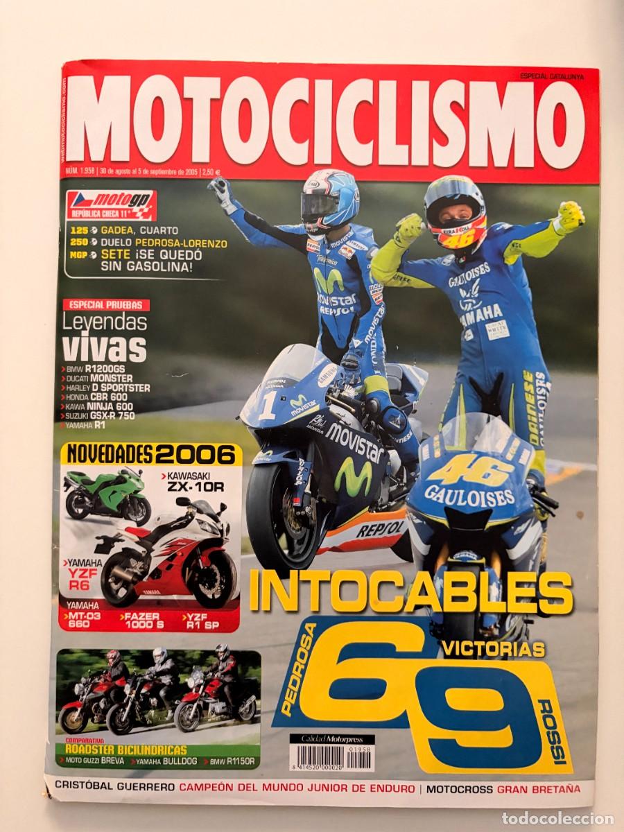 Coches y motocicletas: MOTOCICLISMO. N&ordm; 1958. SEPTIEMBRE 2005. BMW R1200 GS. DUCATI MONSTER. HARLEY D SPORTSTER. LEER