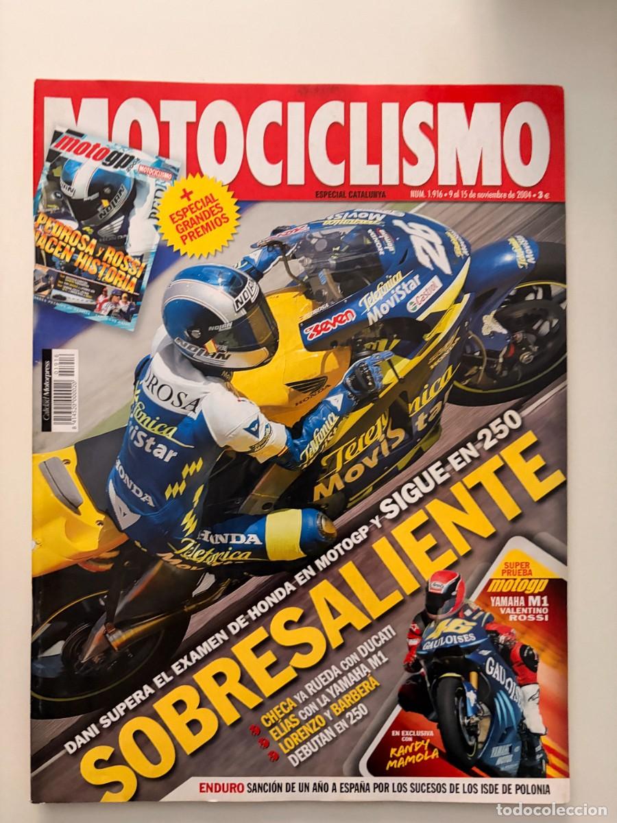 Coches y motocicletas: MOTOCICLISMO. N&ordm; 1916. NOVIEMBRE 2004. LA TENTACI&Oacute;N DE HRC. YAMAHA YZR-M1 2004 DE ROSSI. LEER