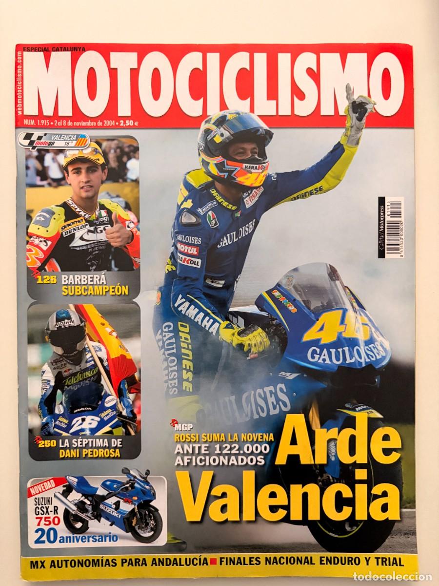 Coches y motocicletas: MOTOCICLISMO. N&ordm; 1915. NOVIEMBRE 2004. MV AGUSTA F4 1000 TAMBURINI. KTM SUPERMOTO 950. SUZUKI.. LEER