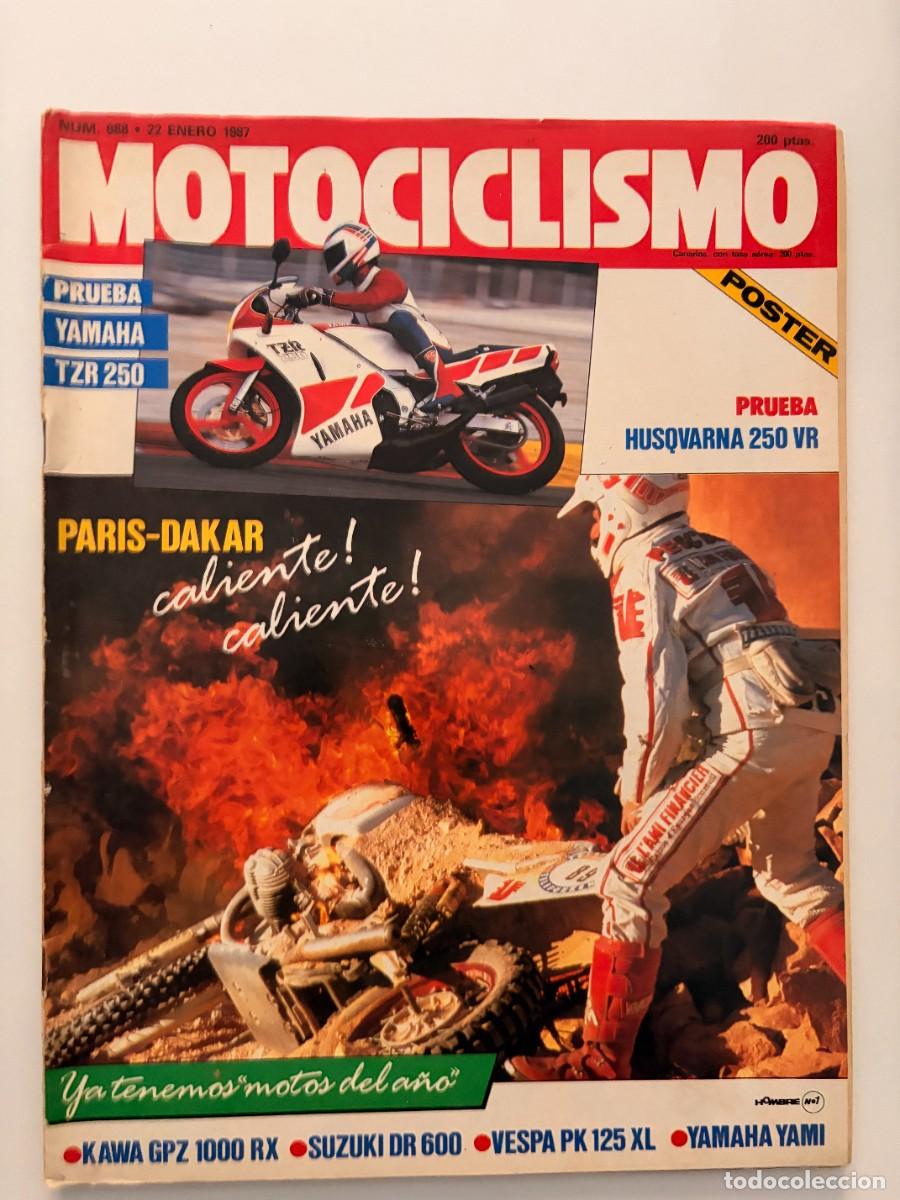 Coches y motocicletas: MOTOCICLISMO. N&ordm; 988. ENERO 1987. YAMAHA TZR 250. HUSQVARNA 250 VR. LAS MOTOS DEL A&Ntilde;O. LEER