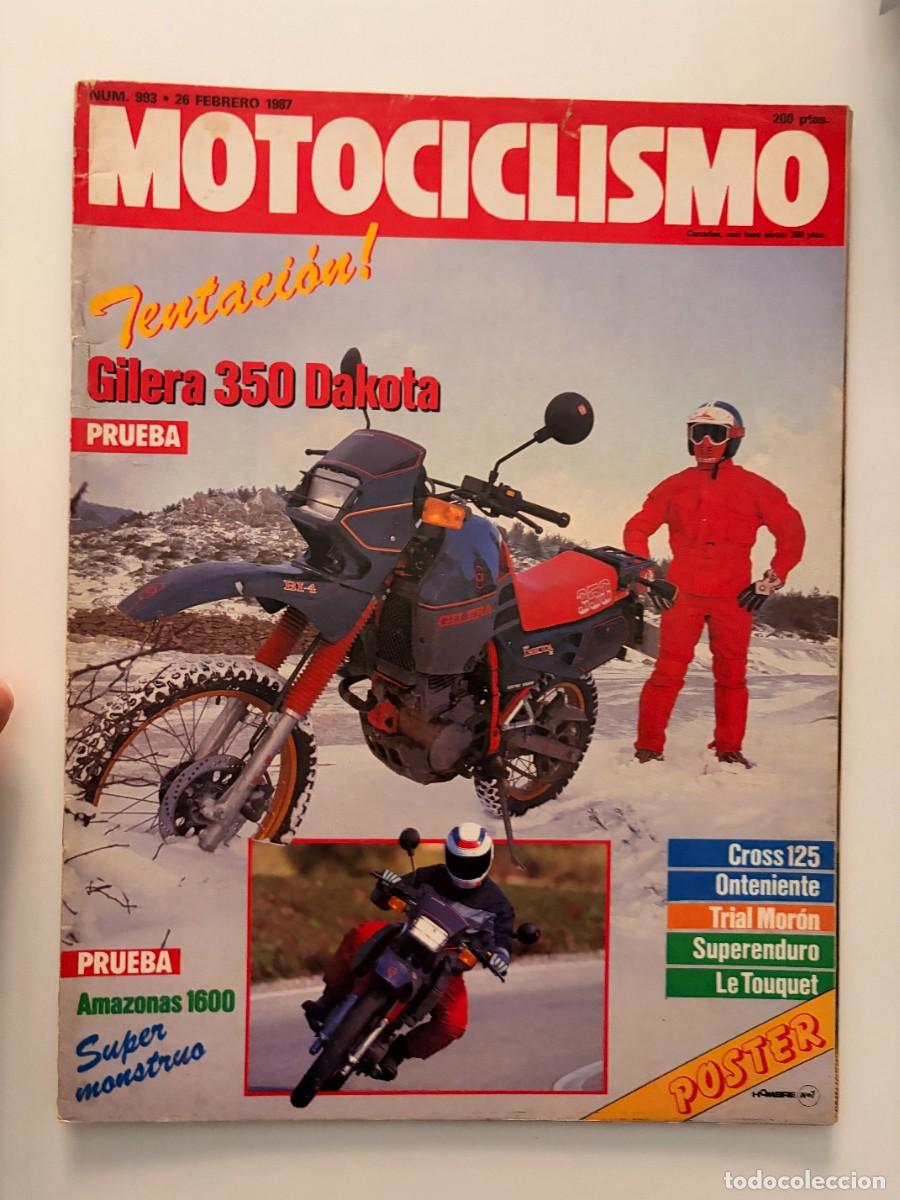 Coches y motocicletas: MOTOCICLISMO. N&ordm; 993. FEBRERO 1987. PRUEBA: JJ COBAS 125. &Aacute;FRICA EN MOTO. LEER