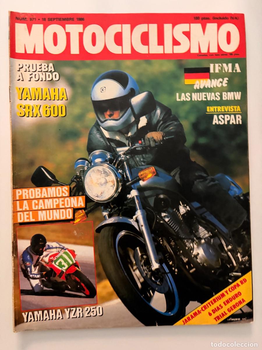Coches y motocicletas: MOTOCICLISMO. N&ordm; 971. SEPTIEMBRE 1986. PRUEBA: YAMAHA YZR 250. NOVEDADES DE LA IFMA. LEER