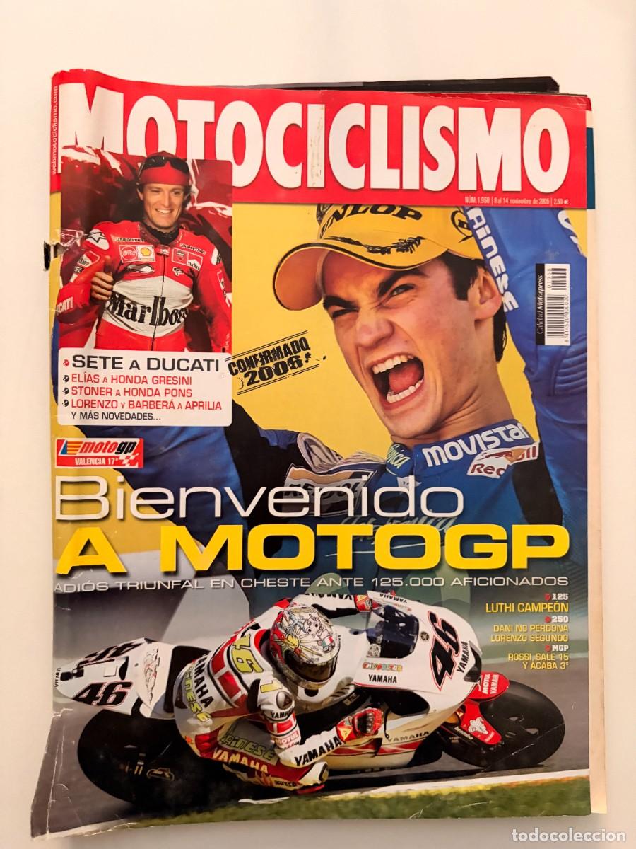 Coches y motocicletas: MOTOCICLISMO. N&ordm; 1968. NOVIEMBRE 2005. YAMAHA TDM 900 A. YAMAHA FJR 1300 AUTOMATICA. LEER