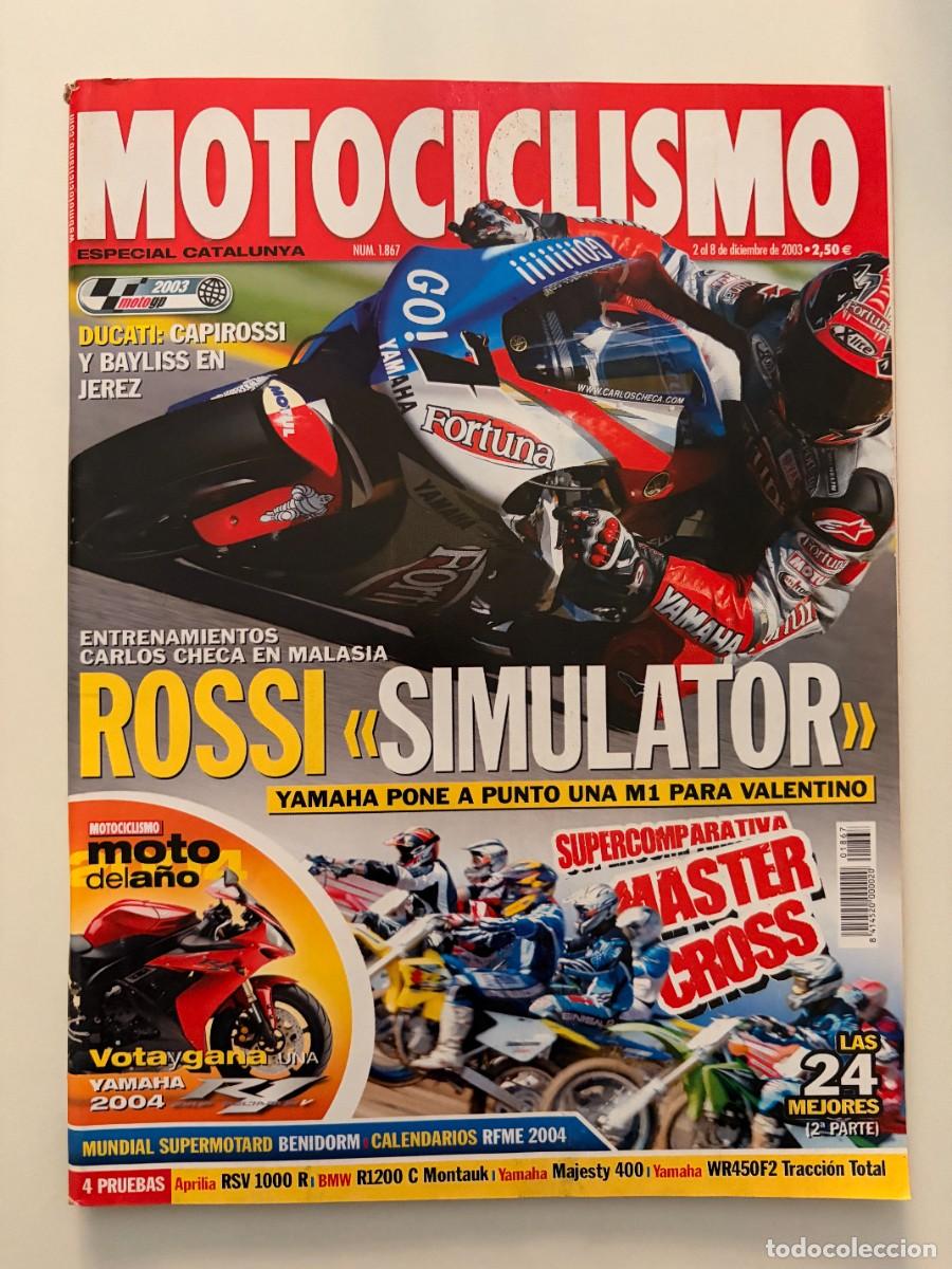 Coches y motocicletas: MOTOCICLISMO. N&ordm; 1867. DICIEMBRE 2003. PRUEBA: BMW R 1200 C MONTAUK. YAMAHA WR 450 F 2-TRAC. LEER