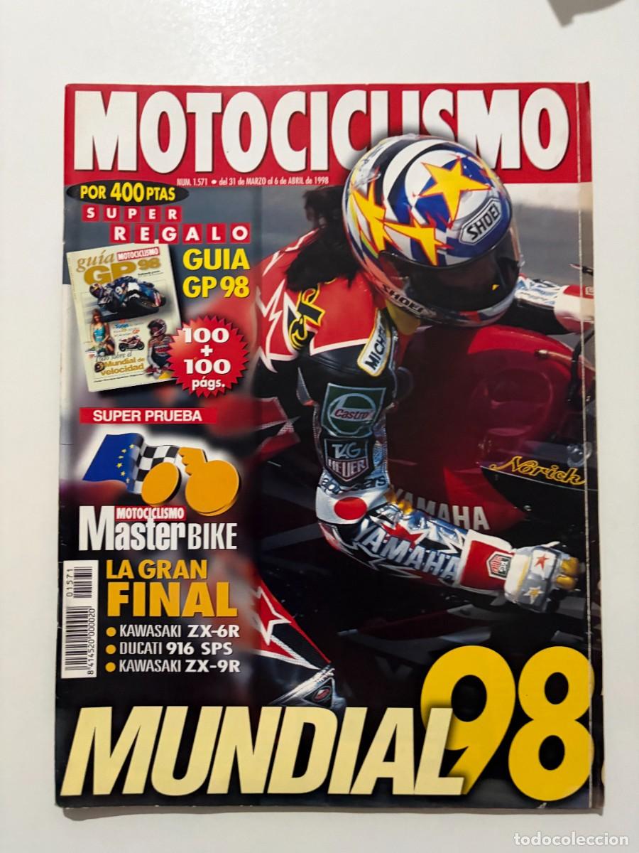 Automobili e Motociclette: MOTOCICLISMO. N&ordm; 1571. MARZO 1998. MASTER BIKE, LA GRAN FINAL. MUNDIAL'98. TRIAL SILLEDA MX... LEER.
