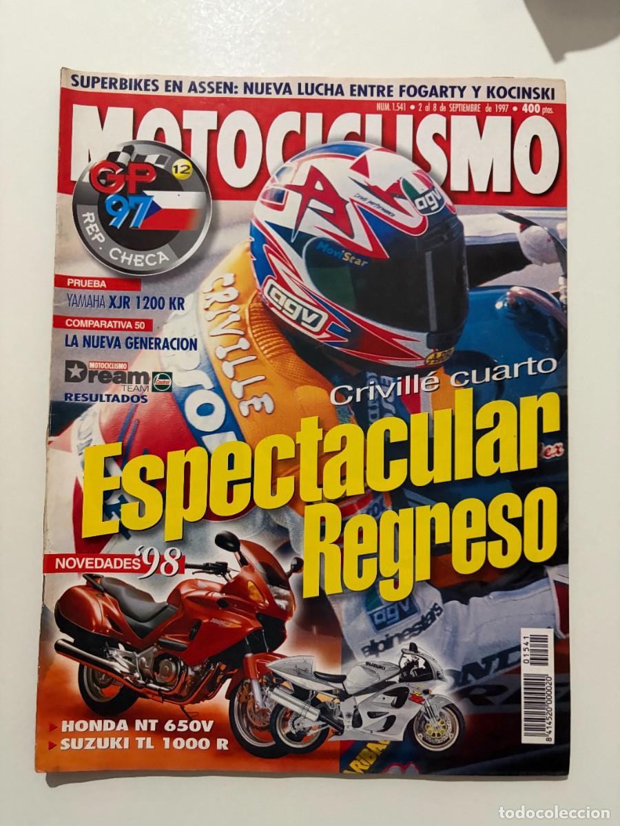 Coches y motocicletas: MOTOCICLISMO. N&deg; 1541. SEPTIEMBRE 1997. CRIVILLE CUARTO, ESPECTACULAR REGRESO. LEER.