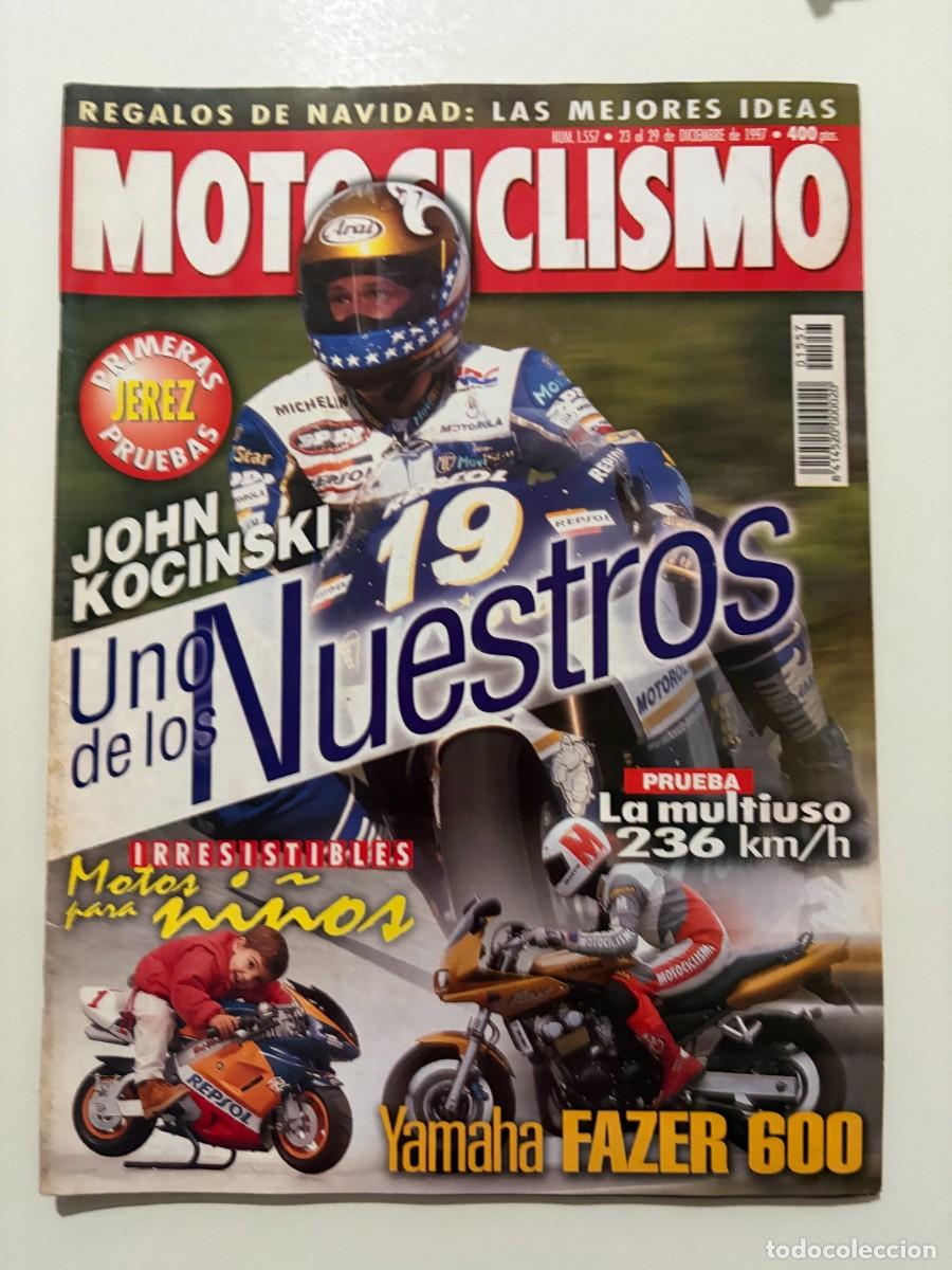 Coches y motocicletas: MOTOCICLISMO. N&deg; 1557. DICIEMBRE 1997. JOHN KOCINSKI, UNO DE LOS NUESTROS. PRUEBA LA MULTIUSO. LEER