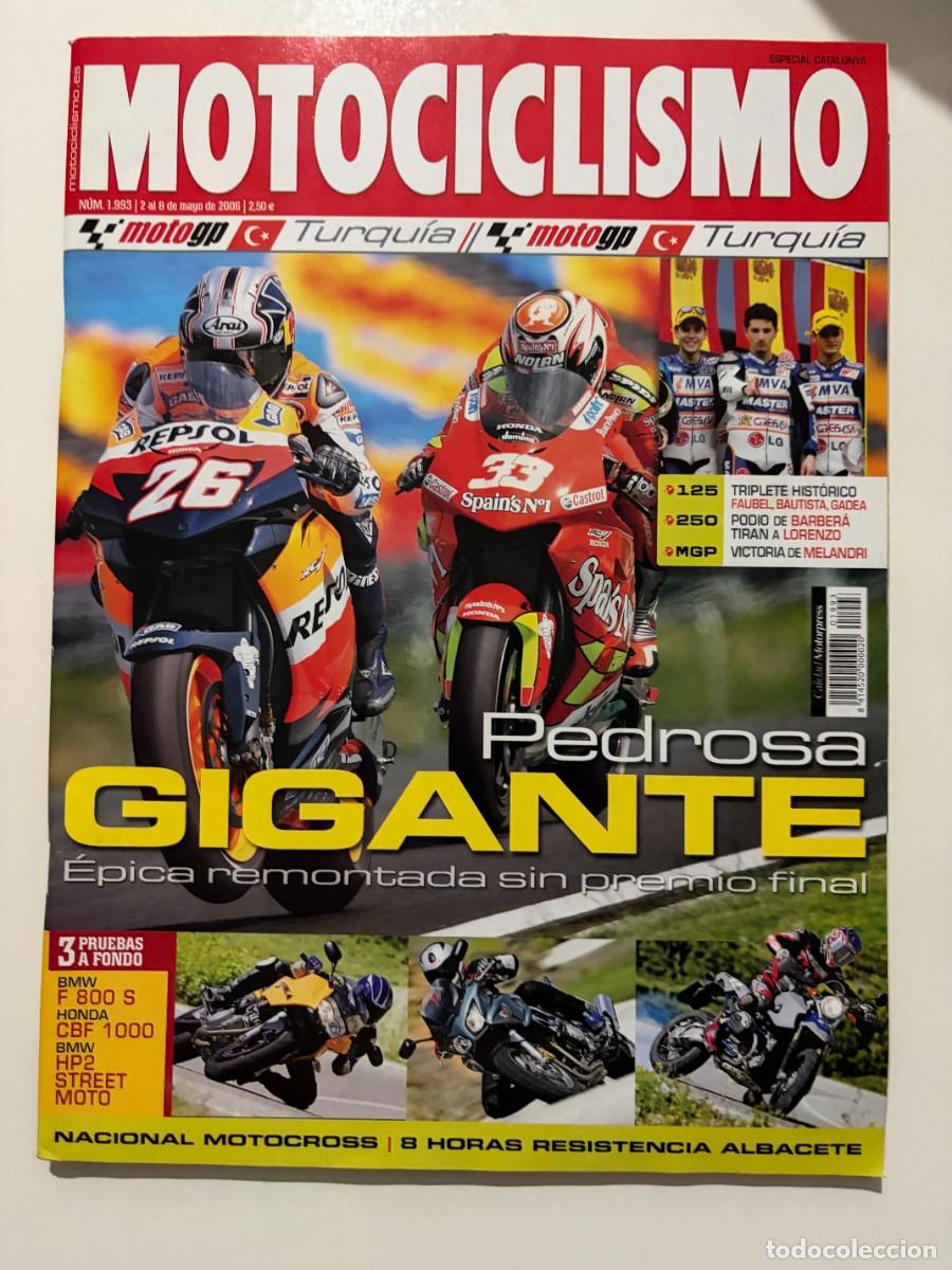 Coches y motocicletas: MOTOCICLISMO. N&deg; 1993. MAYO 2006. BMW F 800 S. HONDA CBF 1000. BMW P2 STREET MOTO. LEER