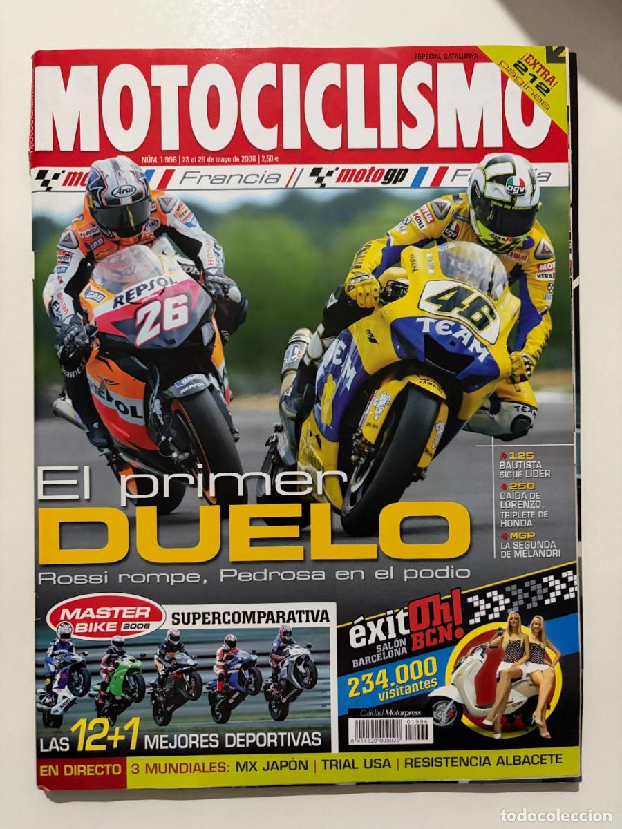 Coches y motocicletas: MOTOCICLISMO. N&deg; 1996 JUNIO 2006. MOTO GUZZI NORGE. HYOSUNG GT 250 R COMET. RIEJU TANGO 125. LEER