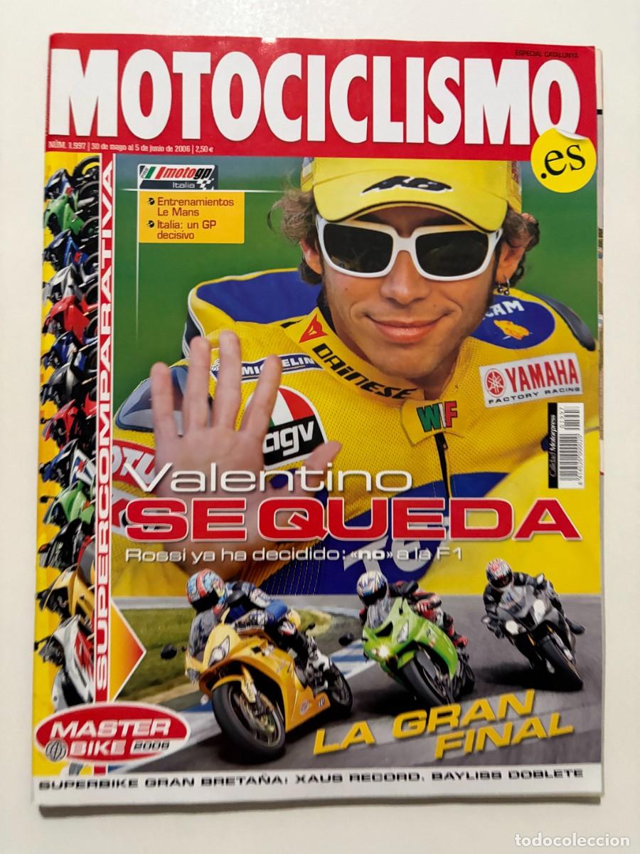 Coches y motocicletas: MOTOCICLISMO. N&deg; 1997. JUNIO 2006. BIMOTA DB6 DELIRIO. MUNDO DE SKB. MASTER BIKE 2006. LEER