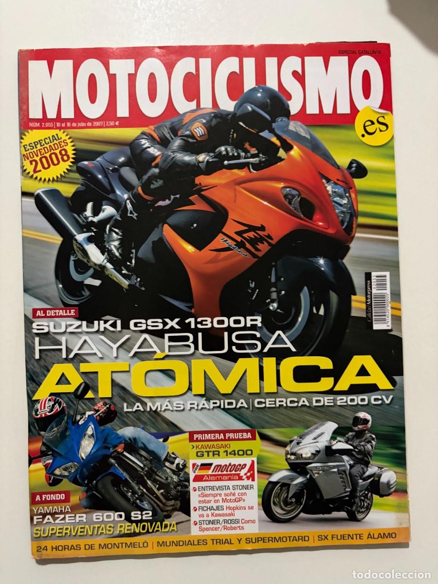 Coches y motocicletas: MOTOCICLISMO. N&ordm; 2055. JULIO 2007. SUZUKI GSX 1300R HAYABUSA ATOMICA. PRUEBA : KAWASAKI GTR . LEER
