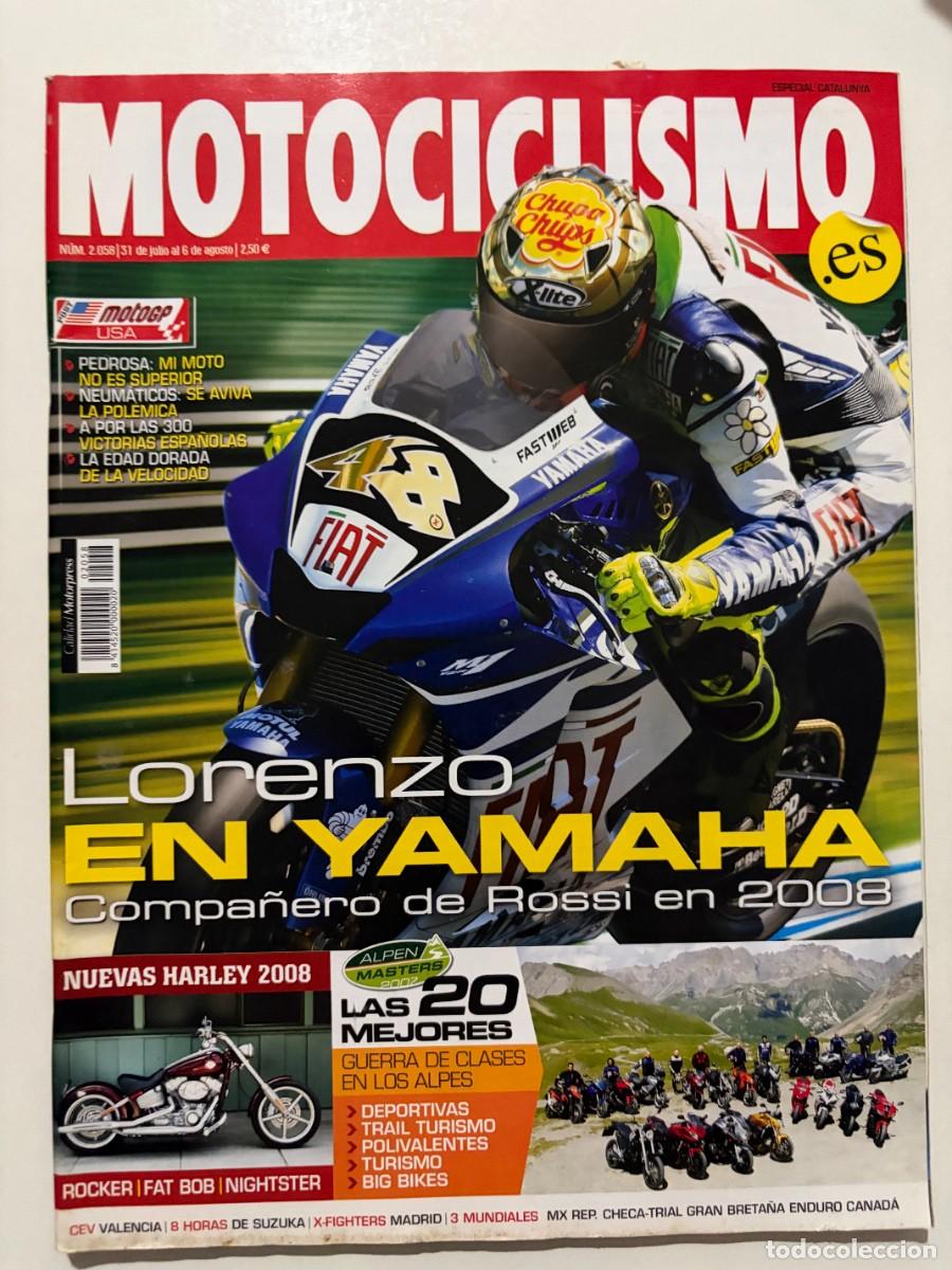 Coches y motocicletas: MOTOCICLISMO. N&ordm; 2058. JULIO. 2007. LORENZO EN YAMAHA, COMPA&Ntilde;ERO DE ROSSI. VICTORIAS ESPA&Ntilde;OLAS. LEER