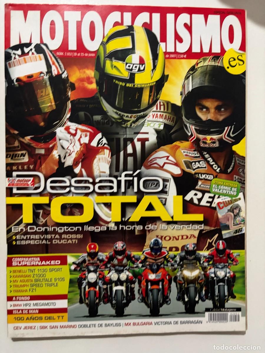 Coches y motocicletas: MOTOCICLISMO. N&deg; 2052. JUNIO 2007. DESAF&Iacute;O TOTAL, EN DOMINGTON LLEGA LA HORA DE LA VERDAD. LEER