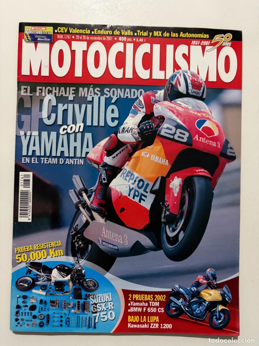 Coches y motocicletas: MOTOCICLISMO. N&ordm; 1761. NOVIEMBRE 2001. PRUEBA: SUZUKI GSX-R 750. TRIAL AUTONOM&Iacute;AS, LA RIOJA. LEER
