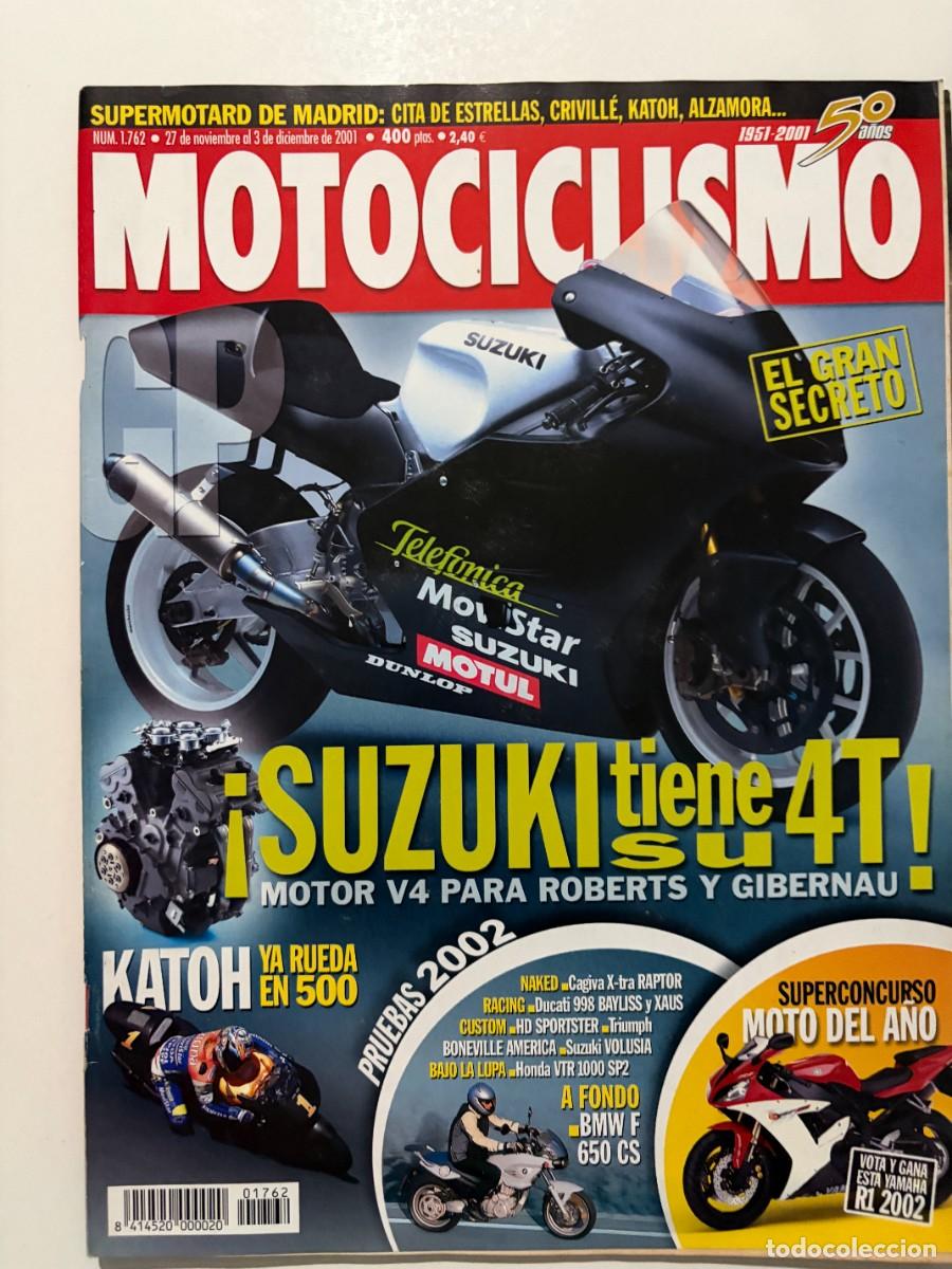 Coches y motocicletas: MOTOCICLISMO. N&ordm; 1762. DICIEMBRE 2001. PRUEBA: BMW F 650 CS SCARVER. CAGIVA X-TRA RAPTOR 1000.LEER