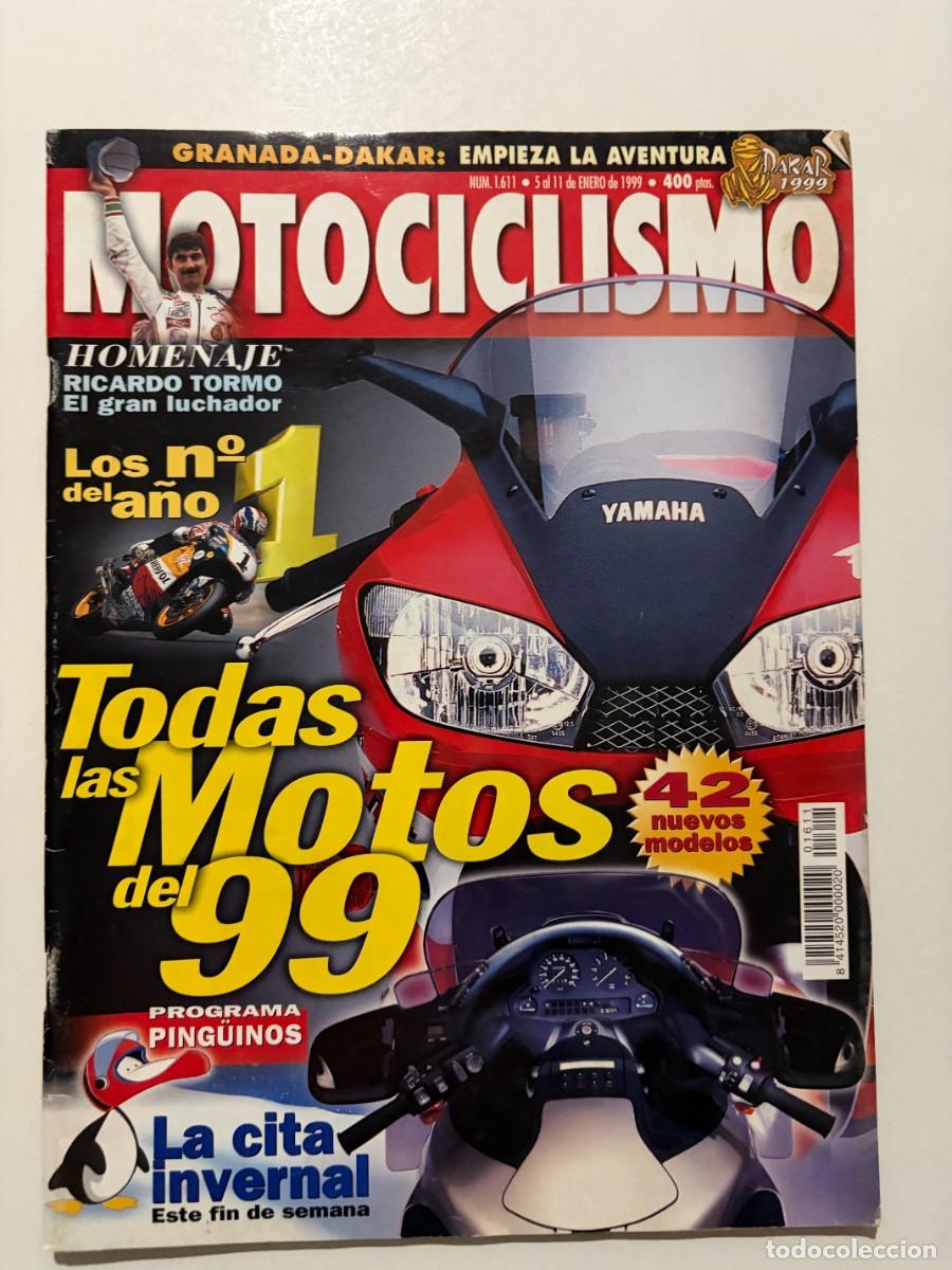 Coches y motocicletas: MOTOCICLISMO. N&deg; 1611. ENERO 1999. TODAS LAS MOTOS DEL 99. LA CITA INVERNAL. LEER