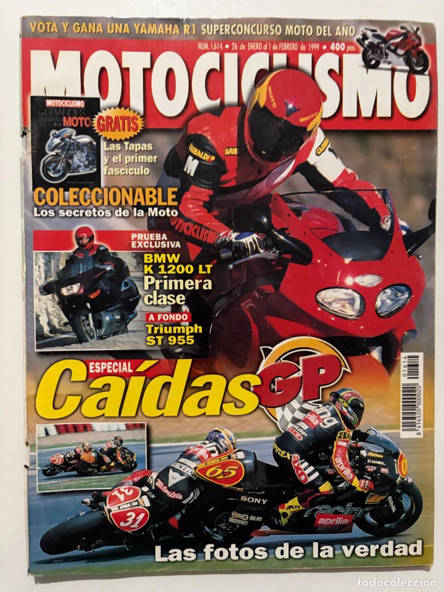 Coches y motocicletas: MOTOCICLISMO. N&ordm; 1614. FEBRERO 1999. PRUEBA: BMW K-1200 LT. LA NUEVA TRIUMPH SPRINT ST 955. LEER