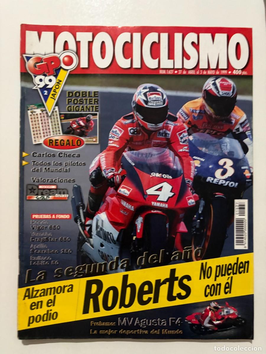 Coches y motocicletas: MOTOCICLISMO. N&ordm; 1627. MAYO 1999. PRUEBA: HONDA VIGOR 650. GRAN PREMIO DE JAP&Oacute;N. APRILIA ESCA.. LEER