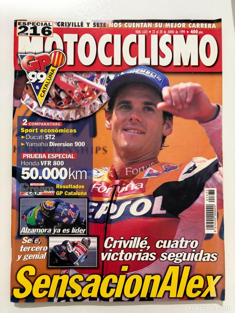 Coches y motocicletas: MOTOCICLISMO. N&deg; 1635. JUNIO 1999. CRIVILLE 4 VICTORIAS SEGUIDAS. ALZAMORA YA ES L&Iacute;DER. LEER