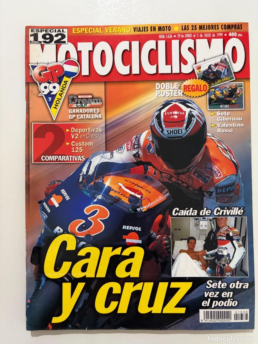 Coches y motocicletas: MOTOCICLISMO. N&deg; 1636. JUNIO 1999. CA&Iacute;DA DE CRIVILLE. SETE OTRA VEZ EN PODIO. LEER