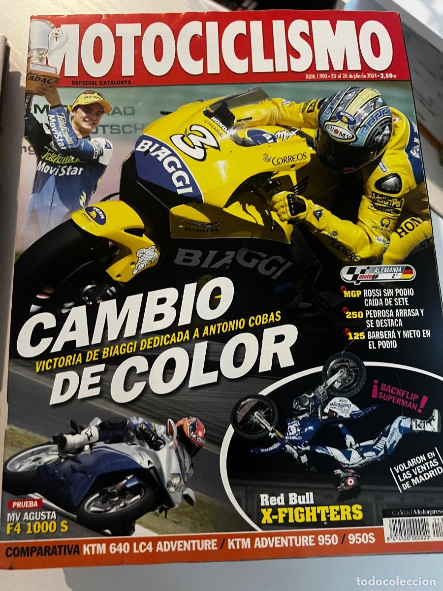 Coches y motocicletas: MOTOCICLISMO. N&ordm; 1900. JULIO 2004.PRUEBA: HONDA CB 900 HORNET. DUELO DE CAMPEONES, SUPERMOTAR. LEER