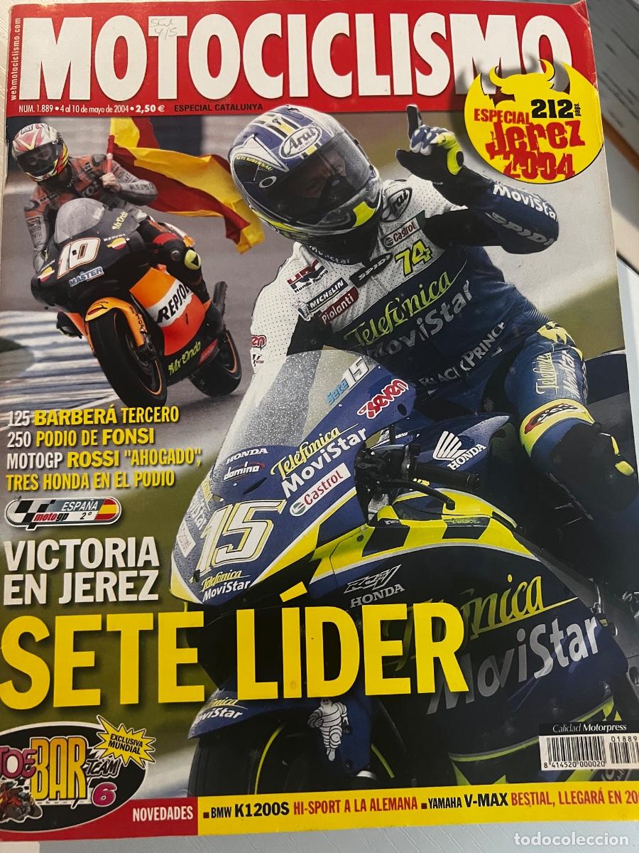 Coches y motocicletas: MOTOCICLISMO. N&ordm; 1889. MAYO 2004. BMW K1200S. YAMAHA V-MAX. HONDA CB 600 F... LEER.