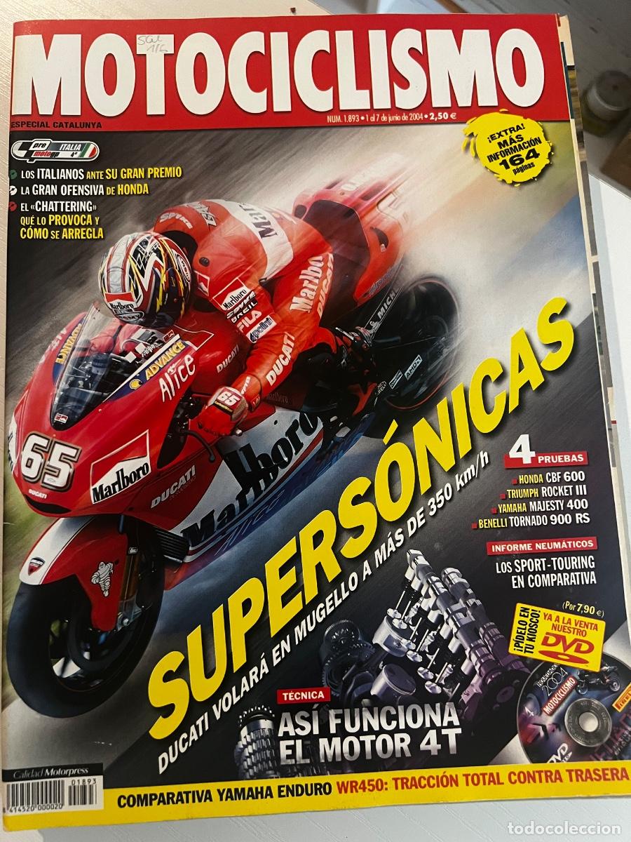 Coches y motocicletas: MOTOCICLISMO. N&ordm; 1893. A&Ntilde;O 2004. DUCATI VOLARA EN MUGELLO. BENELLI TORNADO 900 RS. LEER