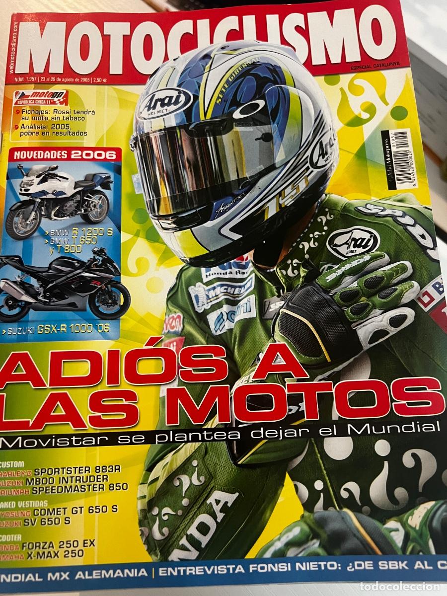 Coches y motocicletas: MOTOCICLISMO. N&deg; 1957. AGOSTO 2005. MOVISTAR SE PLANTEA DEJAR EL MUNDIAL. SUZUKI GSX-R 1000 &lsquo;06