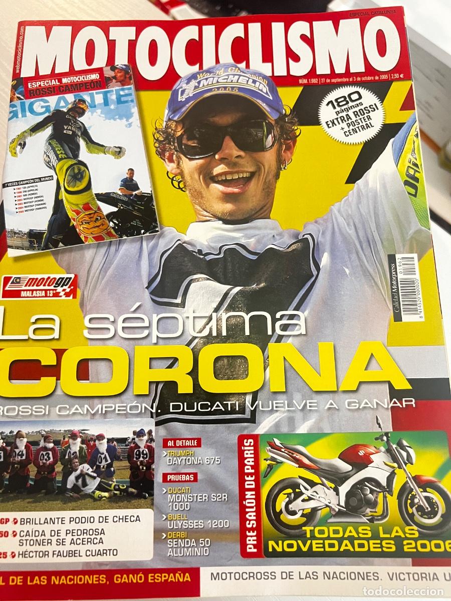 Coches y motocicletas: MOTOCICLISMO. N&ordm; 1962. SEPT-OCT 2005. TRIUMPH DAYTONA 675. DUCATI MONSTER S2R 1000... LEER.