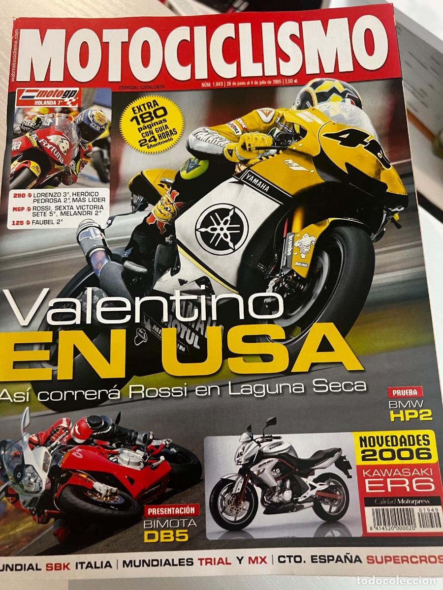 Coches y motocicletas: MOTOCICLISMO. N&deg; 1949. JUNIO 2005. VALENTINO EN USA, AS&Iacute; CORRER&Aacute; ROSSI EN LAGUNA SECA.
