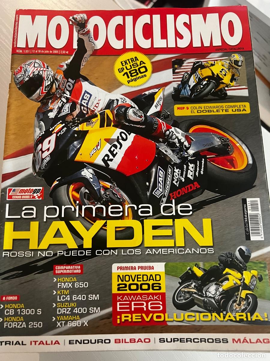 Coches y motocicletas: MOTOCICLISMO. N&ordm; 1951. JULIO 2005. HONDA CB 1300 S. HONDA FORZA 250. HONDA FMX 650. LEER