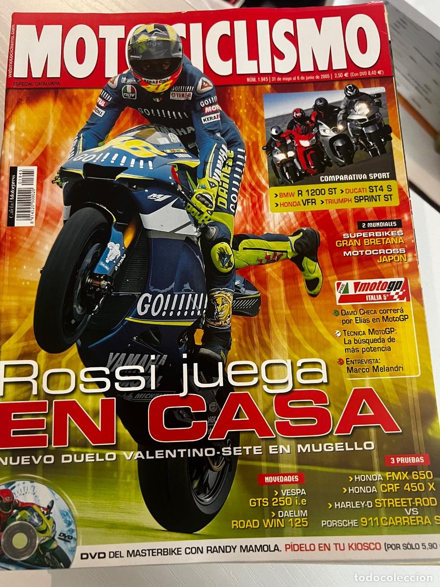 Coches y motocicletas: MOTOCICLISMO. N&ordm; 1945. JUNIO 2005. BMW R 1200 ST. DUCATI ST4 S. HONDA VFR. TRIUMPH SPRINT ST . LEER