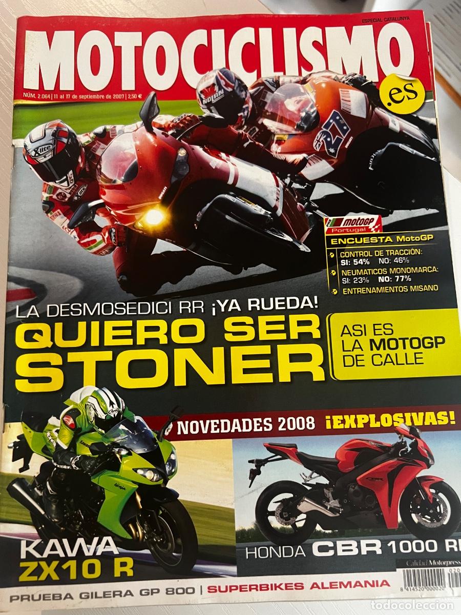 Coches y motocicletas: MOTOCICLISMO. N&ordm; 2064. SEPTIEMBRE. 2007. QUIERO SER STONER. KAWASAKI ZX10 R. MOTOGP..... LEER.
