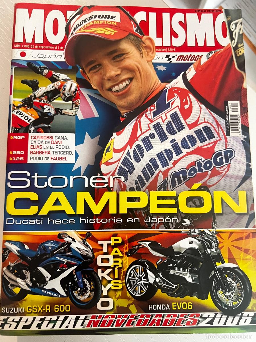 Coches y motocicletas: MOTOCICLISMO. N&ordm; 2066. SEPTIEMBRE. 2007. STONER CAMPEON. DUCATI HACE HISTORIA EN JAPON..... LEER.