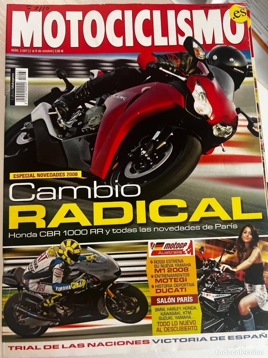 Coches y motocicletas: MOTOCICLISMO. N&ordm; 2067. OCTUBRE. 2007. CAMBIO RADICAL. HONDA CBR 1000 RR Y TODAS NOVEDADES EN.. LEER.