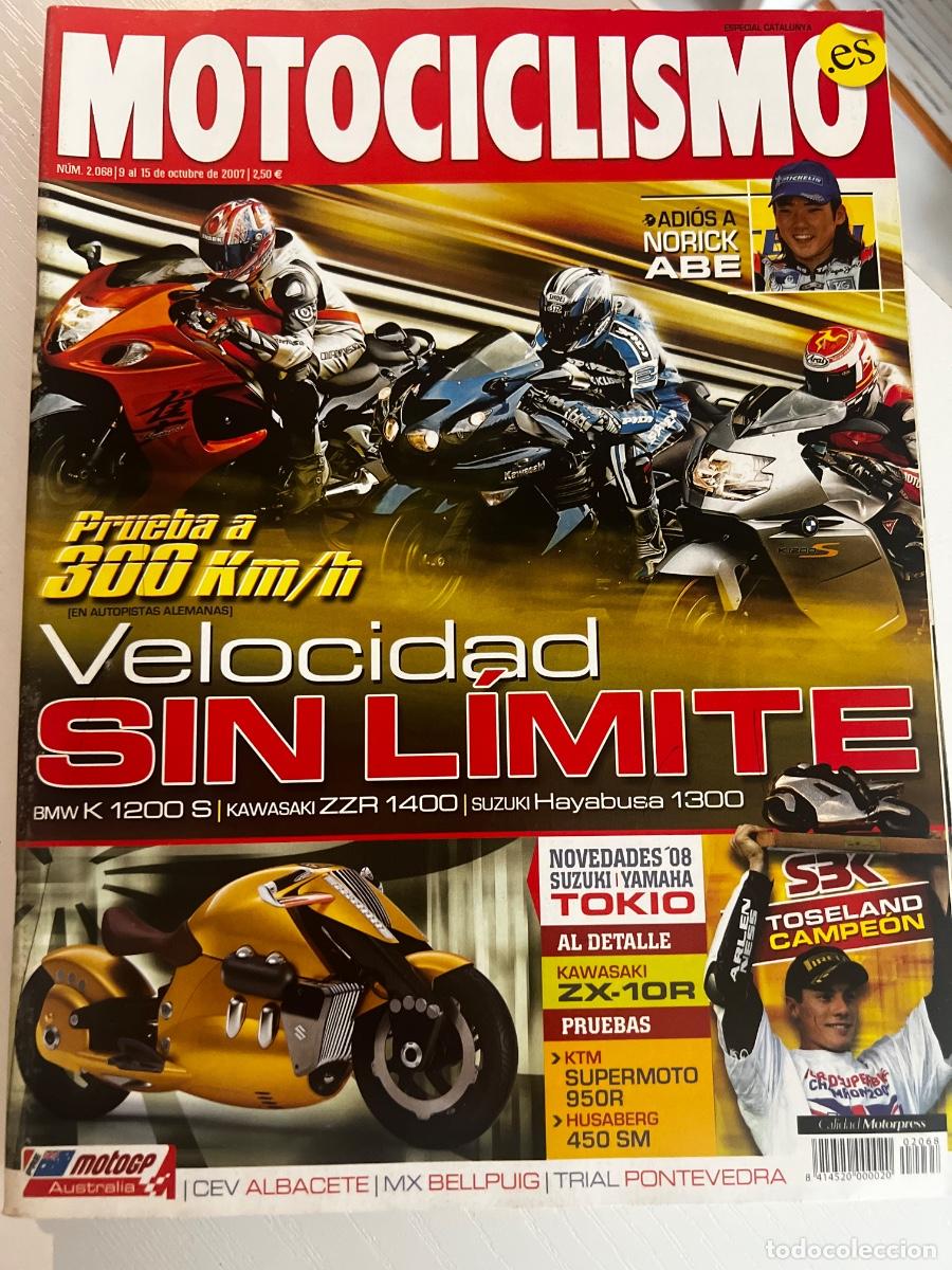 Coches y motocicletas: MOTOCICLISMO. N&ordm; 2068. OCTUBRE. 2007. VELOCIDAD SIN LIMITE. NOVEDADES SUZUKI- YAMAHA. ADIOS .. LEER.