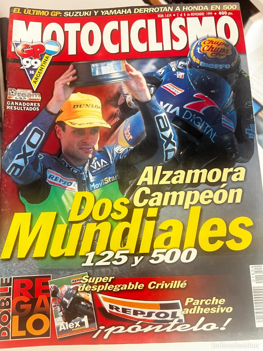 Coches y motocicletas: MOTOCICLISMO. N&deg; 1654. NOVIEMBRE 1999. DUCATI 996 SPS, APRILIA RS 125, CAGIVA MITO EVOLUZIONE. LEER