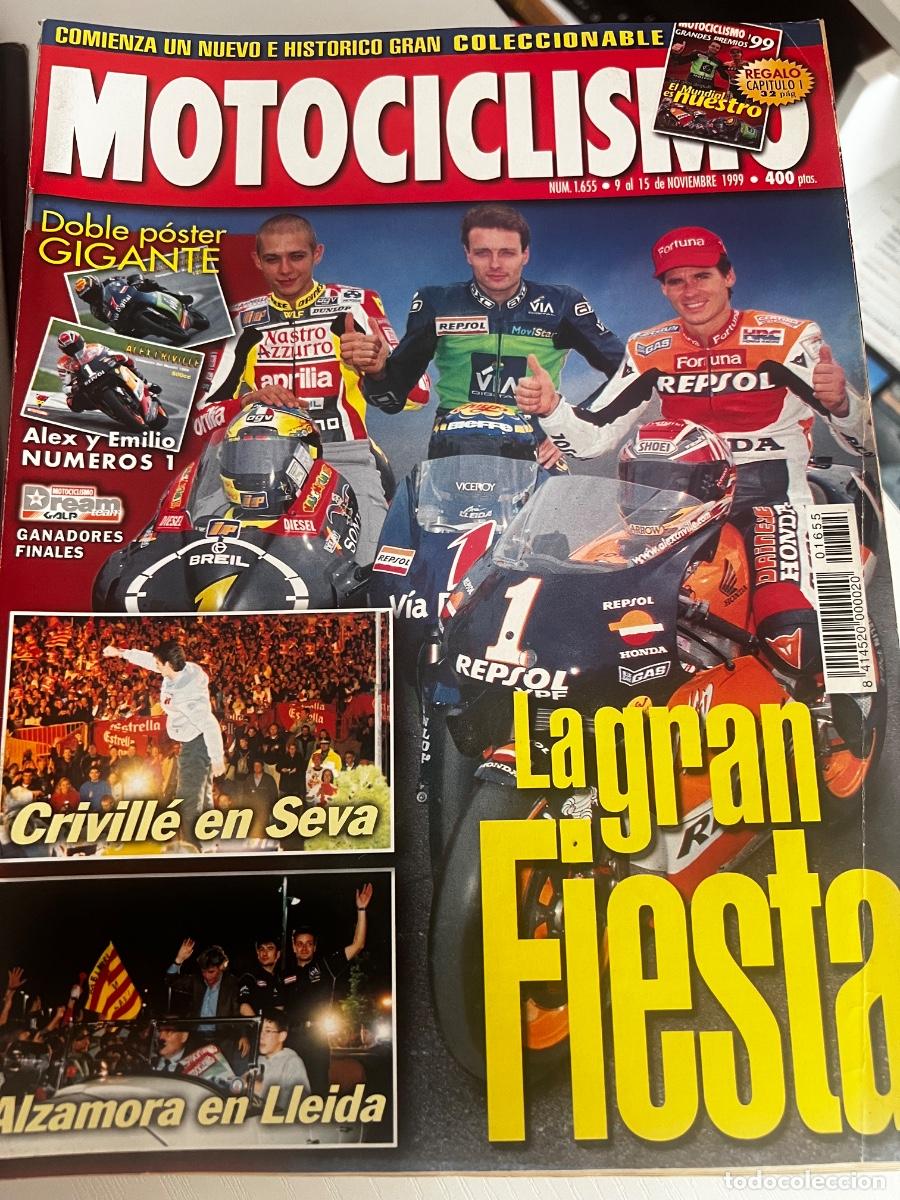 Coches y motocicletas: MOTOCICLISMO. N&ordm; 1655. NOV 1999. SAL&Oacute;N DE BIRMINGHAM. GENERACI&Oacute;N GRANADA. POST MUNDIAL. LEER