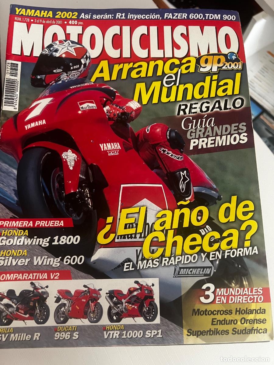 Coches y motocicletas: MOTOCICLISMO. N&ordm; 1728. ABRIL 2001. PRUEBA: HONDA GOLD WING 1800. HONDA SILVER WING 600. LEER.