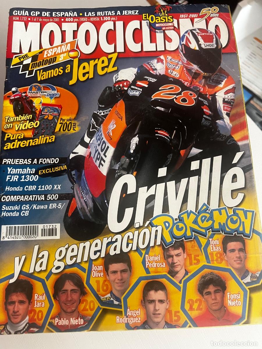 Coches y motocicletas: MOTOCICLISMO. N&ordm; 1732. A&Ntilde;O 2001. PRUEBA: YAMAHA FJR 1300. HONDA CBR 1100 XX. COMP: SUZUKI GS 5. LEER