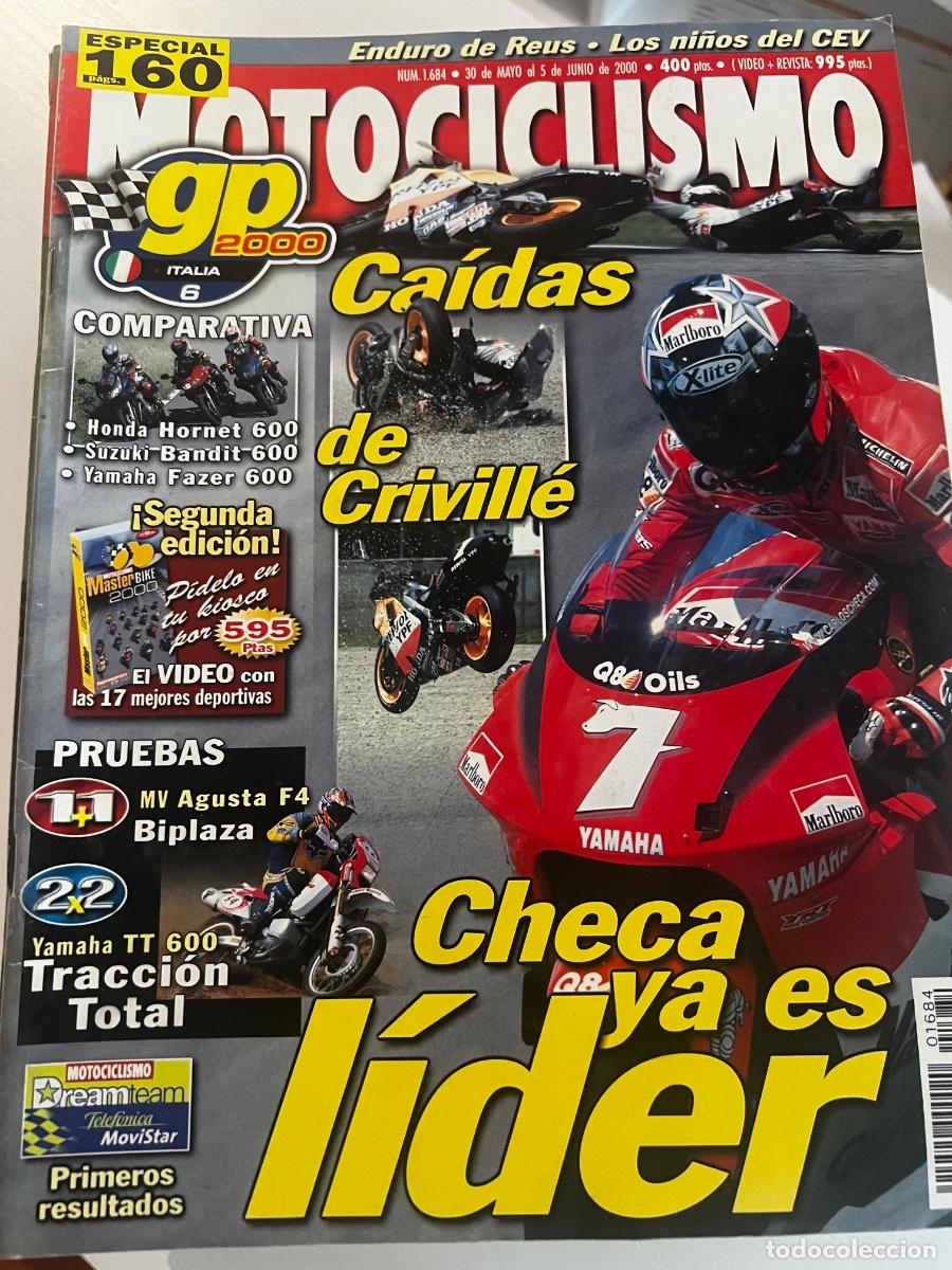 Coches y motocicletas: MOTOCICLISMO. N&deg; 1684. JUNIO 2000. PRUEBA: MV AGUSTA F4 BIPLAZA. YAMAHA TT 600 TRACCI&Oacute;N TOTAL. LEE
