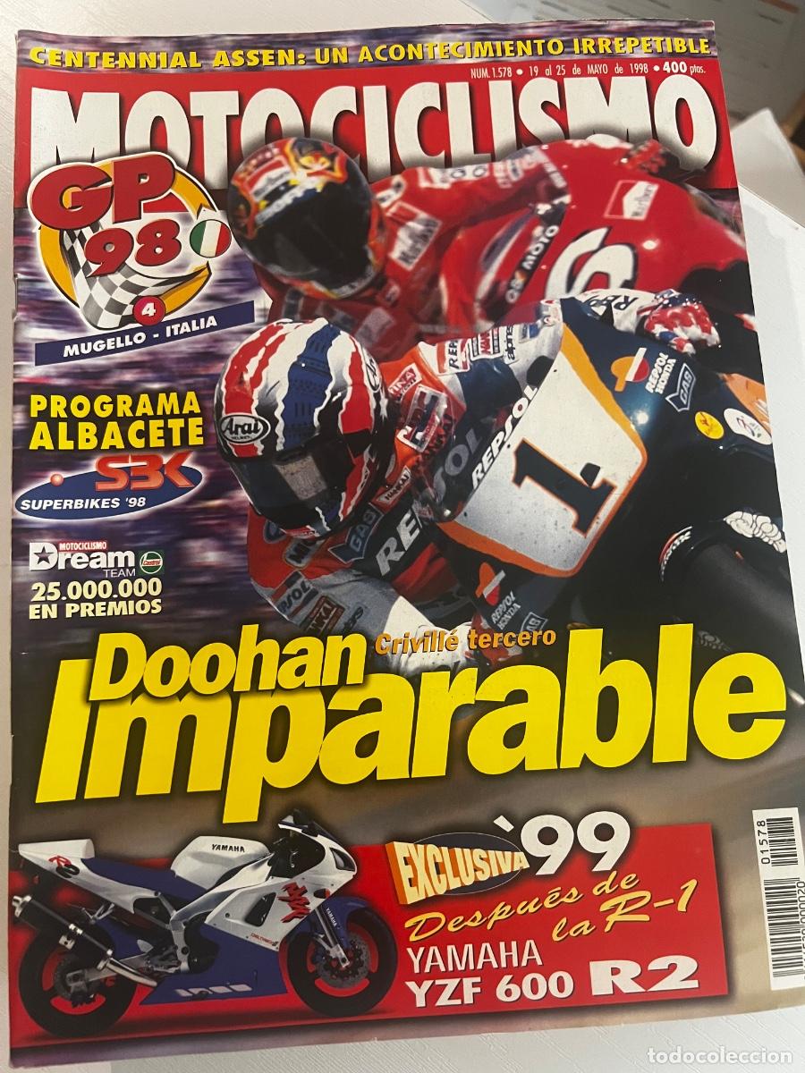 Coches y motocicletas: MOTOCICLISMO. N&deg; 1578. MAYO 1998. PROGRAMA ALBACETE. YAMAHA YZF 600 R2. ENDURO DE TORTOSA. LEER