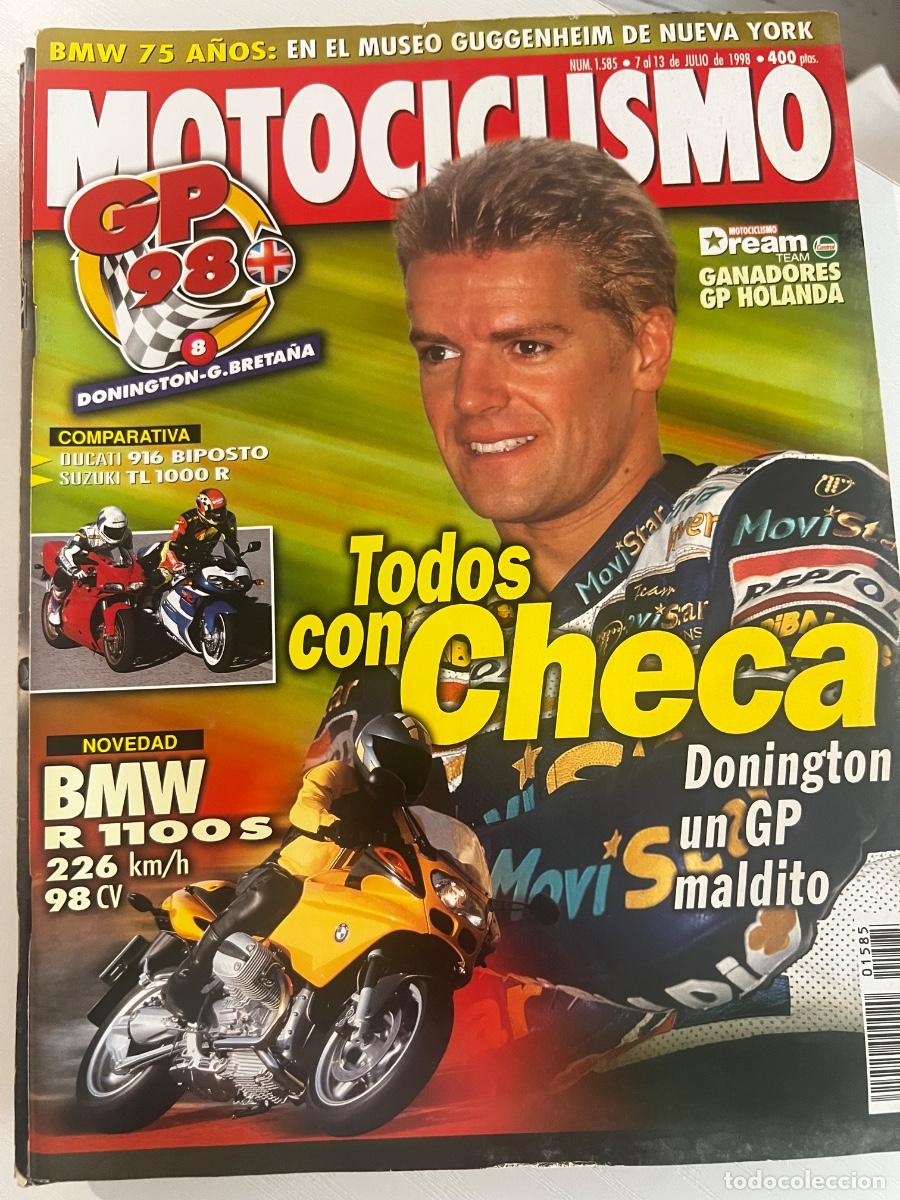 Coches y motocicletas: MOTOCICLISMO. N&ordm; 1585. JULIO 1998. PRUEBA: KAWASAKI MX &acute;99. HONDA CLR 125 CITY FLY. LEER