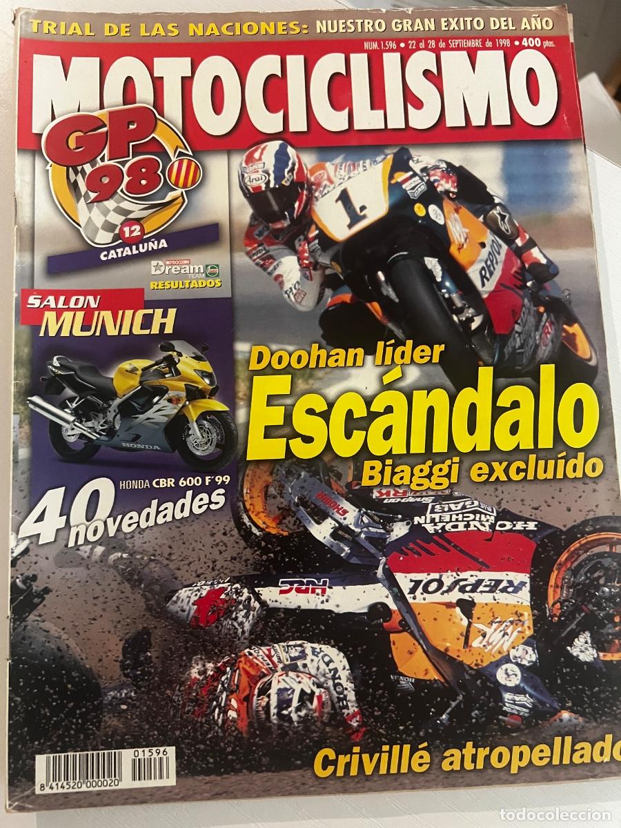 Coches y motocicletas: MOTOCICLISMO. N&ordm; 1596. SEPTIEMBRE 1998. PIAGGIO HEXAGON LX 125/LXT 180. SALON MUNICH.... LEER