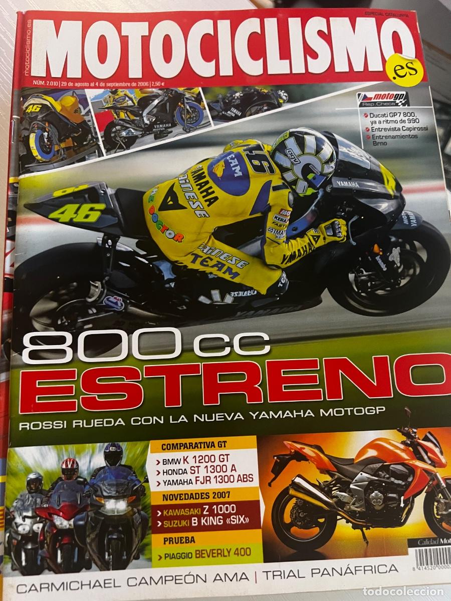 Coches y motocicletas: MOTOCICLISMO. N&deg; 2010. SEPTIEMBRE 2006. BMW K 1200 GT. HONDA ST 1300 A. YAMAHA FJR 1300 ABS. LEER