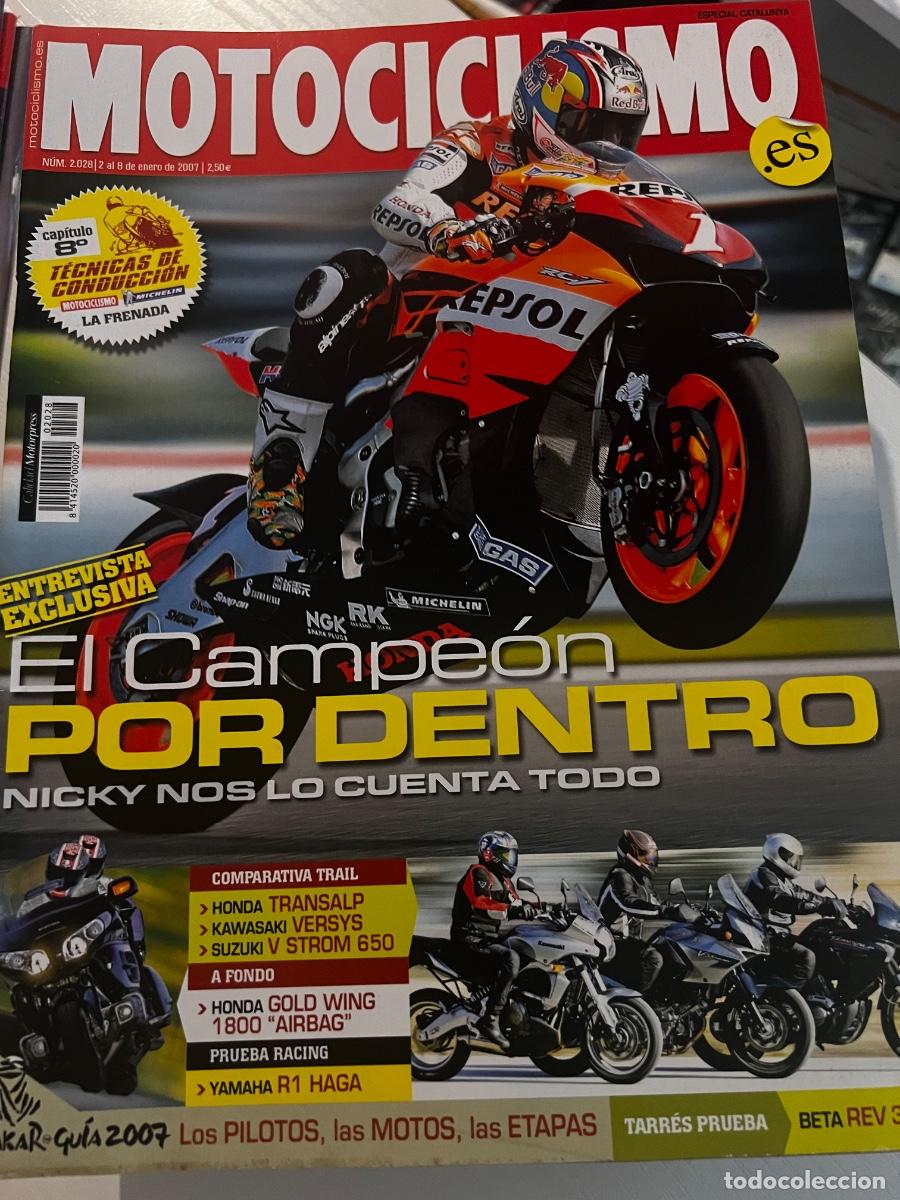 Coches y motocicletas: MOTOCICLISMO. N&deg; 2028. ENERO 2007. EL CAMPE&Oacute;N POR DEBTRO, NICKY NOS LO CUENTA TODO. LEER