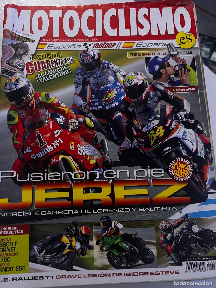 Coches y motocicletas: MOTOCICLISMO. N&ordm; 2040. MARZO 2007. PRUEBA : HONDA CB600F. C. E. RALLIES TT : GRAVE LESION ..... LEER